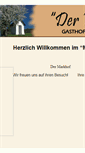 Mobile Screenshot of gasthof-markhof.de